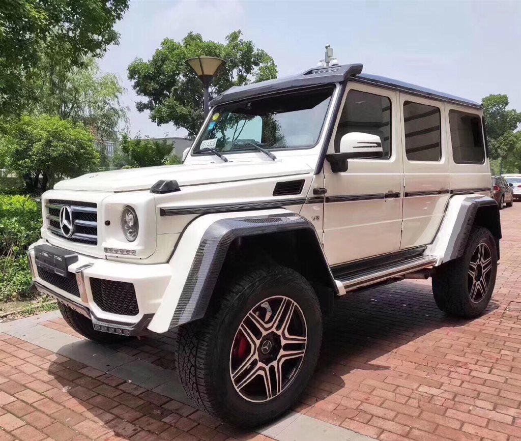 上海2017年8月奔驰奔驰g级2017款g5004x4白色自动档