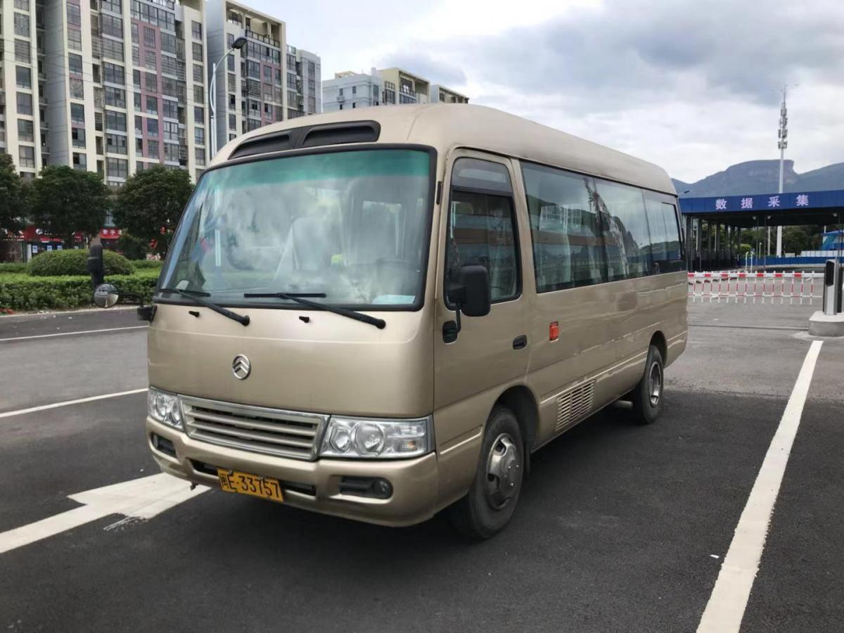 福州2014年1月金旅19座国4排放香槟色自动档