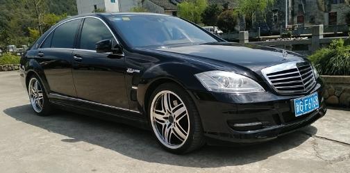 金华2014年10月lorinsers级2010款s350l4matic黑色手自一体