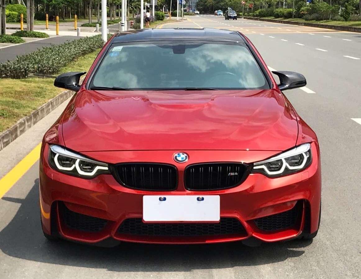 深圳2018年6月宝马宝马4系2017款m430t双门硬顶红色手自一体