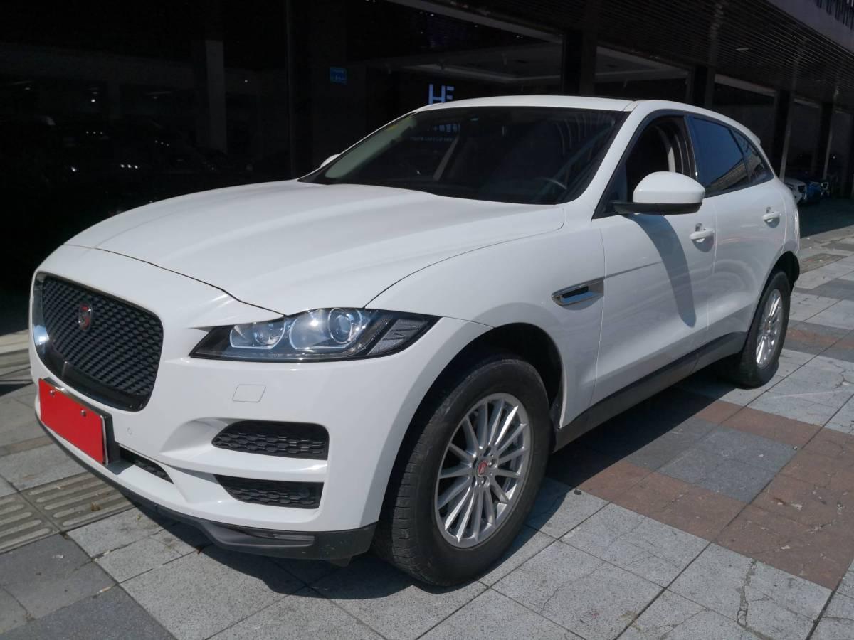 东莞2018年2月捷豹fpace2018款改款20t四驱rsport运动版白色手自一体