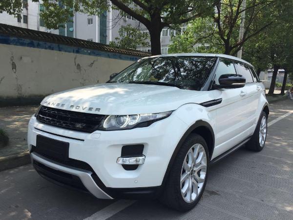 温州2013年8月路虎揽胜极光白色手自一体