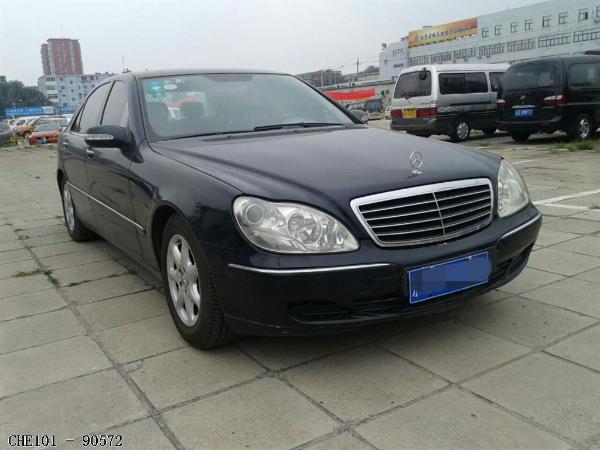 【北京】2003年6月 奔驰 s级 s350l cgi 黑色 手自一体
