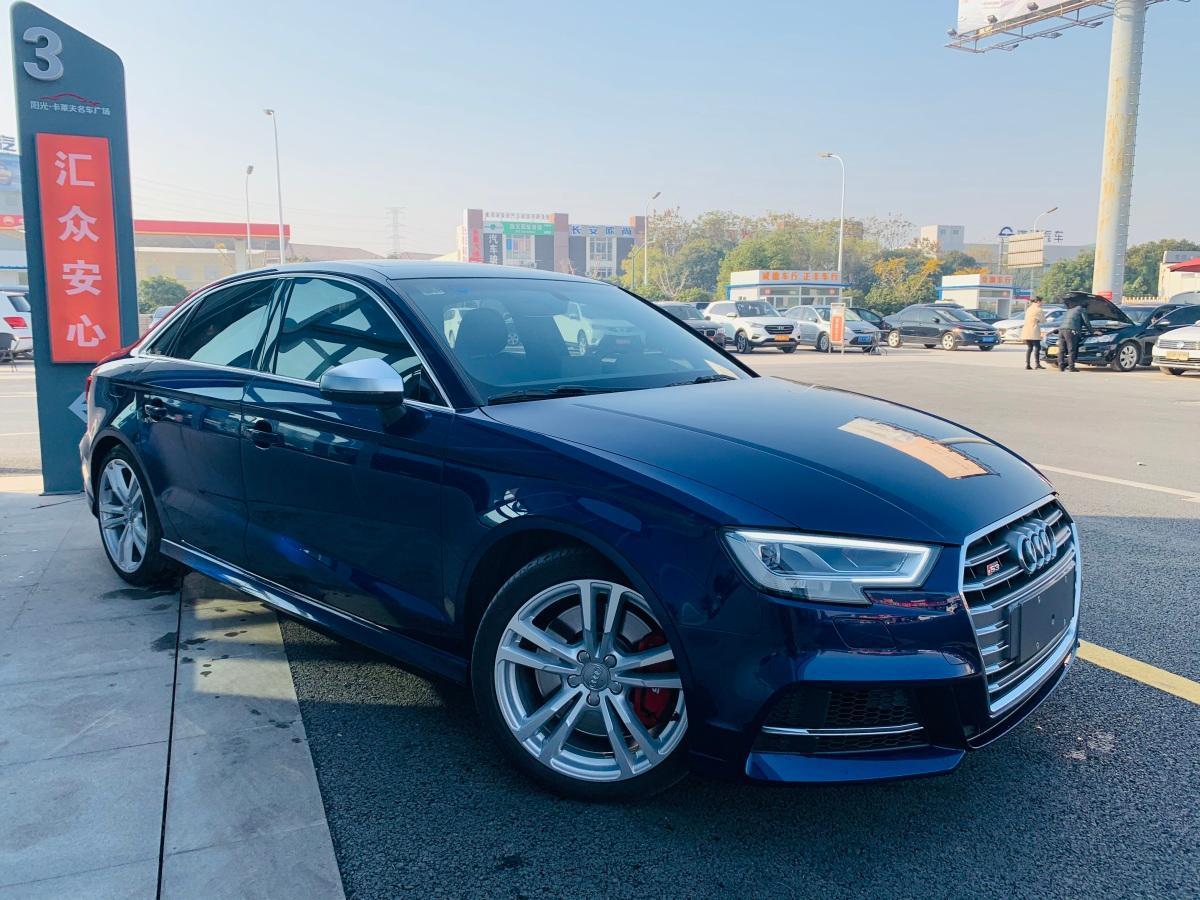 无锡2018年5月奥迪奥迪s32017款改款s320tlimousine蓝色自动档