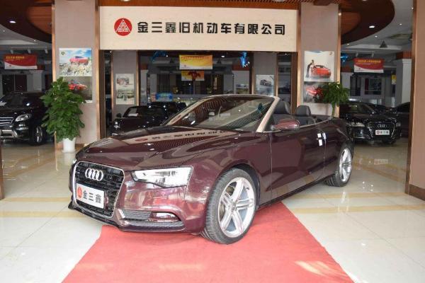 奥迪 奥迪A5  2013款 A5 Cabriolet 2.0T FSI 40 TFSI 风尚版