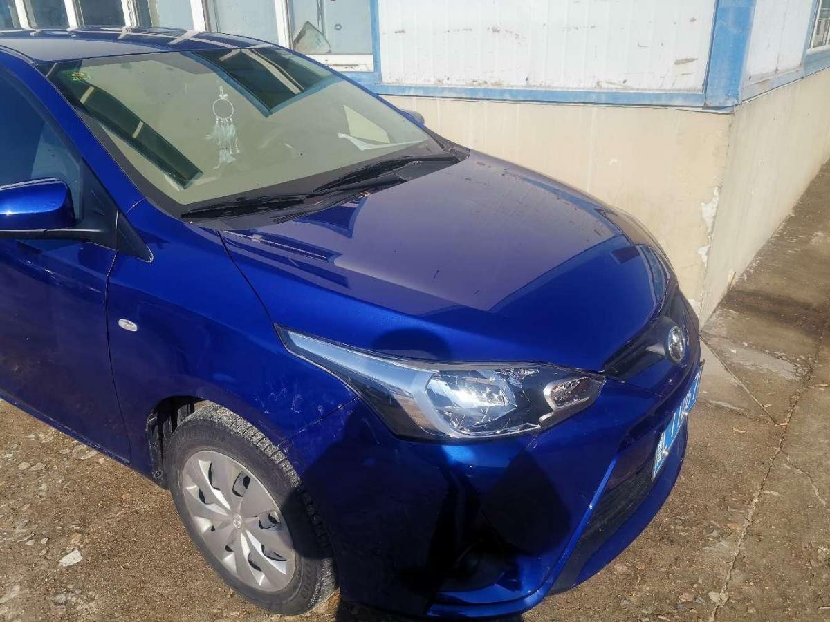 日照2017年8月丰田yarisl致享2017款15ecvt魅动版蓝色自动档