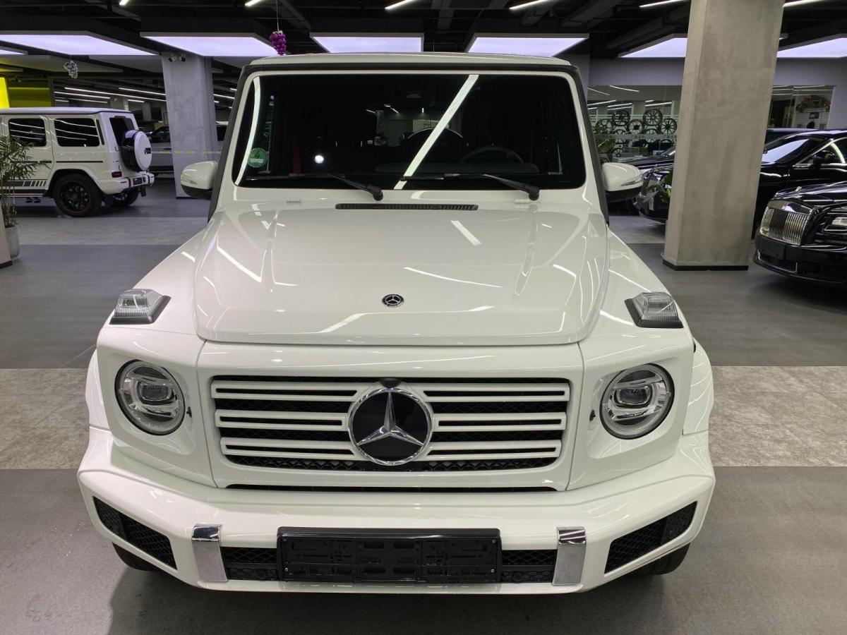 杭州2020年3月奔驰奔驰g级奔驰g500v8欧规顶配白色手自一体