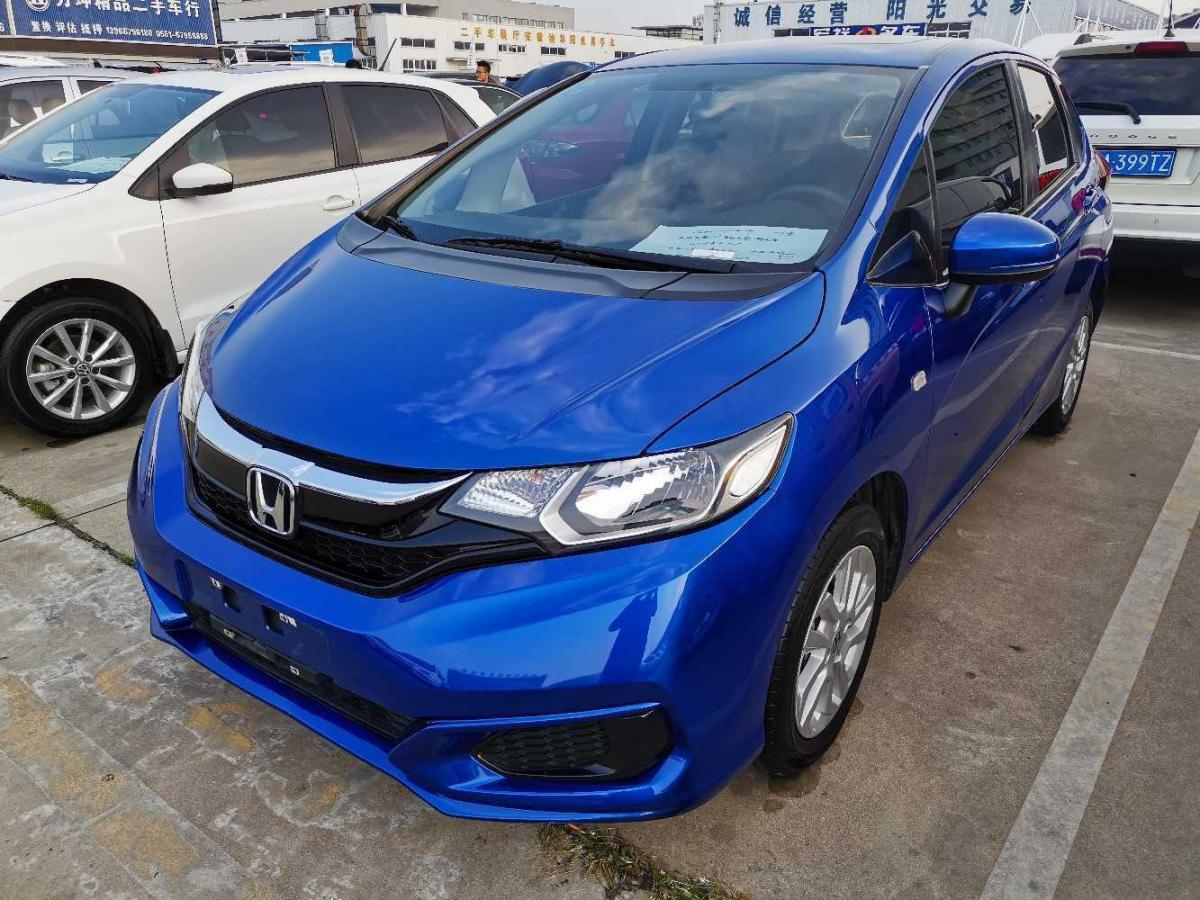 合肥2018年6月本田飞度2018款15lcvt舒适天窗版蓝色自动档