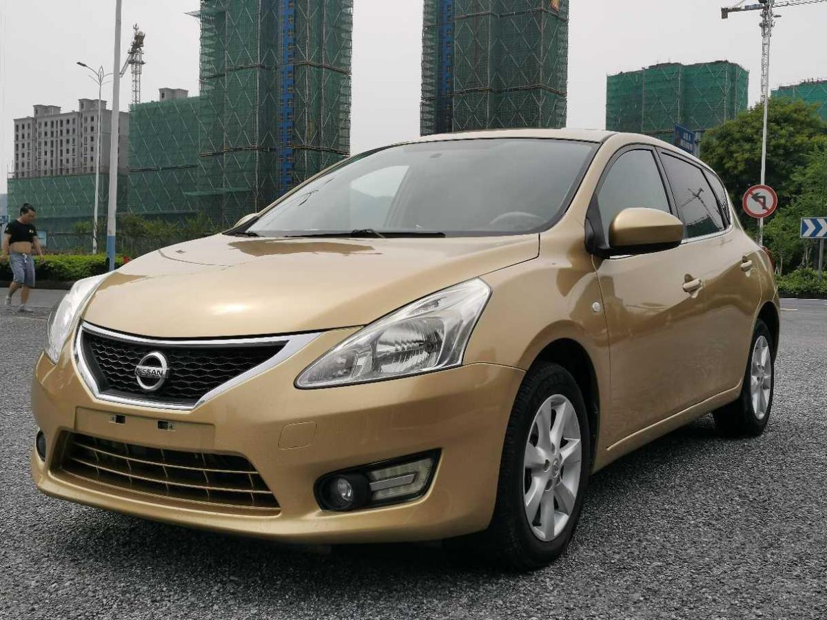 绍兴2012年6月日产骐达2012款16tgts极速限量版黄色自动档