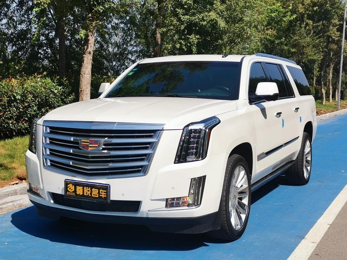 【济南】2017年8月 凯迪拉克 凯雷德escalade 2017款 6.