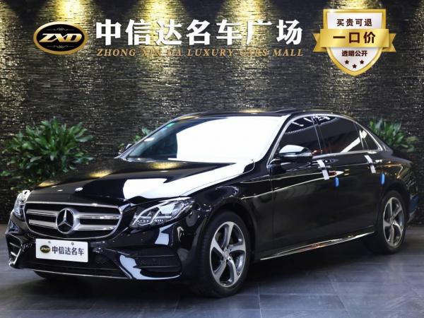 奔驰 奔驰E级  2017款 E 200 L 运动型 4MATIC