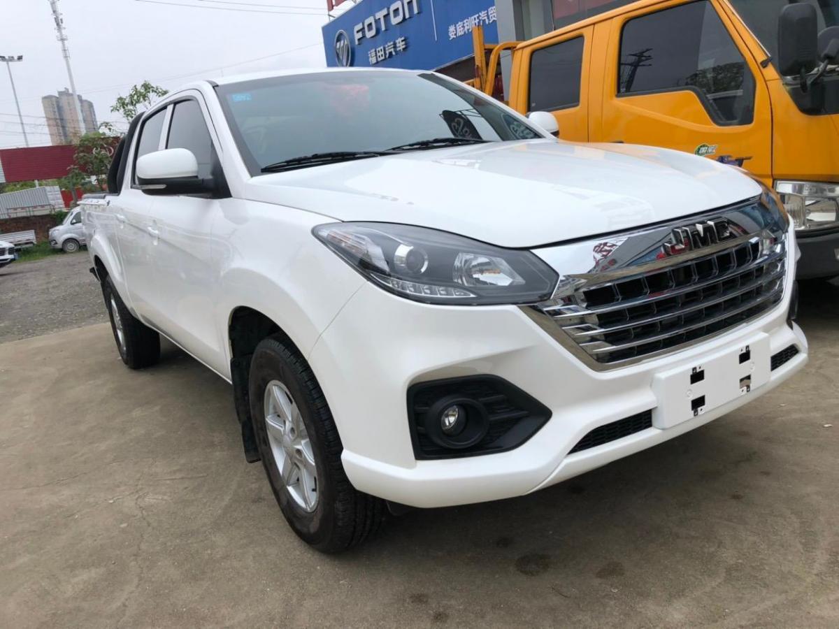 娄底2020年9月江铃宝典2020款25t柴油两驱舒享版长轴jx4d25a6l白色