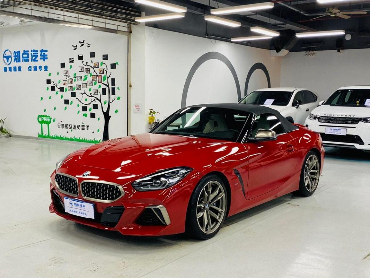 上海2019年6月宝马宝马z42019款m40im运动性能版红色手自一体