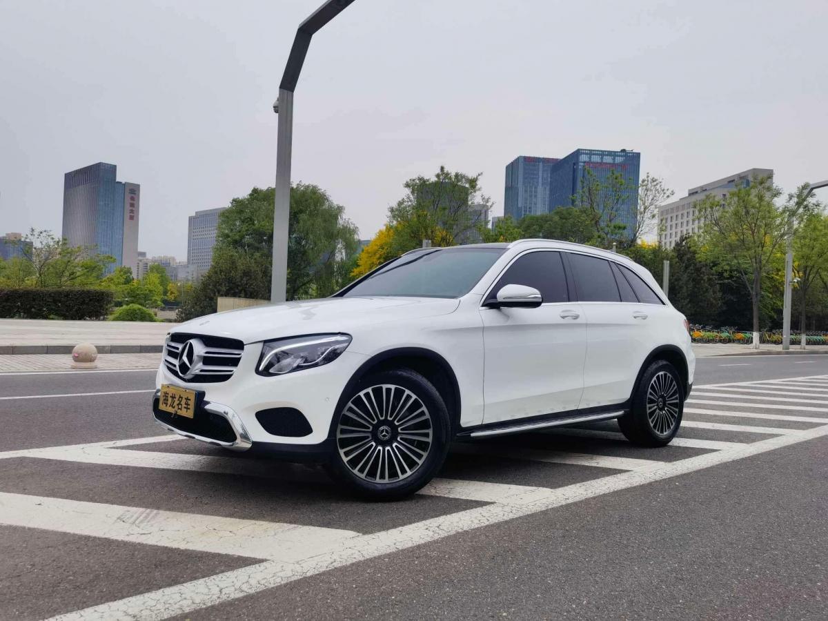 太原2018年2月奔驰奔驰glc2018款glc2004matic白色手自一体