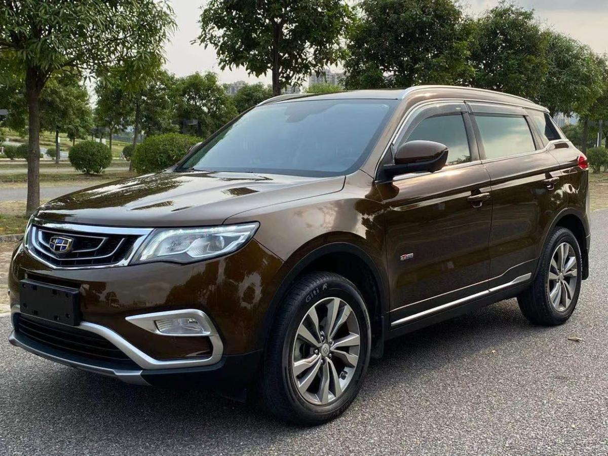 【东莞】2017年05月 吉利 博越 2016款 1.8td 自动智尊型 手自一体