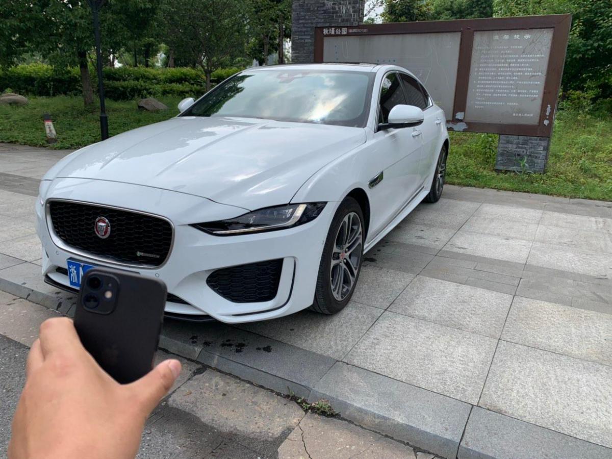 绍兴2020年6月捷豹xel2020款20t200psrdynamics进取运动版白色手自