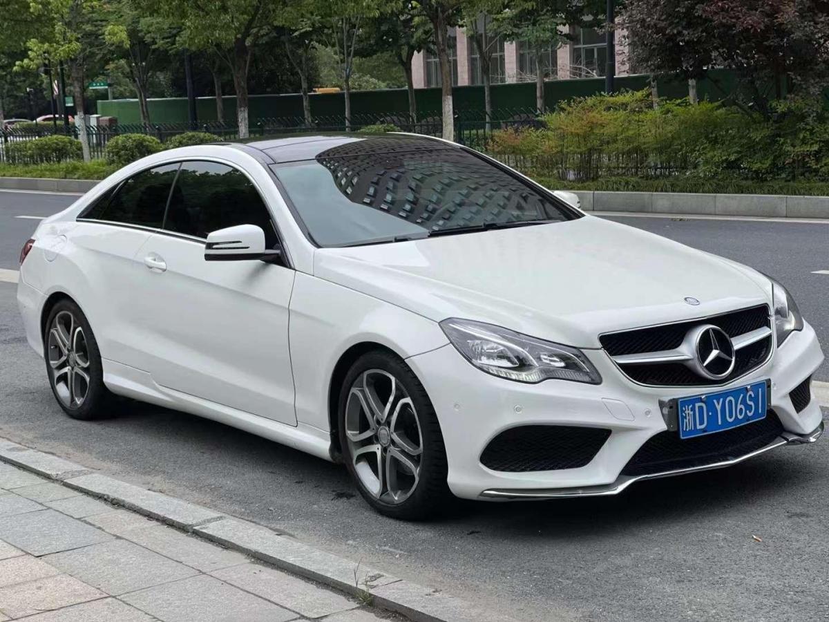 【杭州】2014年6月 奔驰 奔驰e级 2014款 e200 coupe 2.0t 手自一体