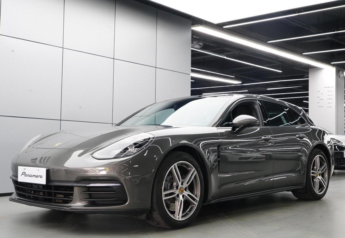 杭州2018年7月保时捷panamera2017款panamera4sportturismo30t灰色