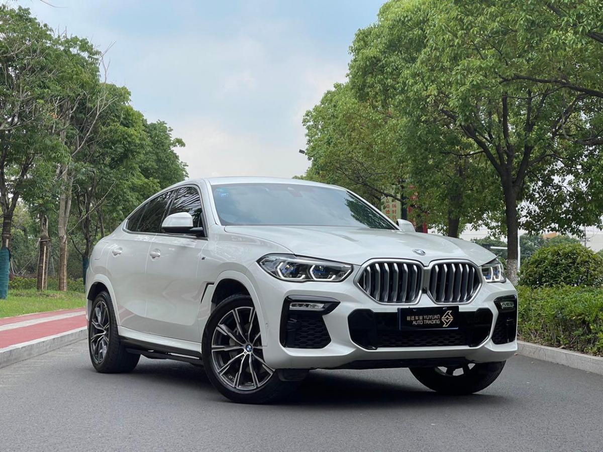 南京2020年05月宝马宝马x62020款xdrive40im运动套装白色手自一体