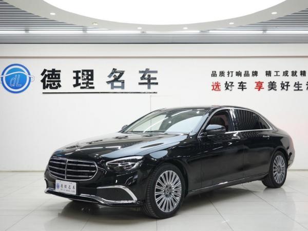 奔驰 奔驰E级  2021款 E 300 L 豪华型