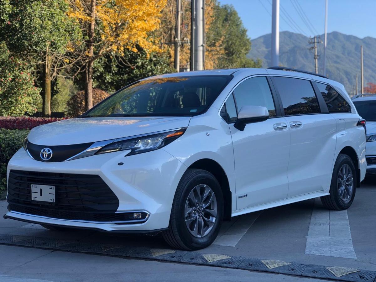 丽水未上牌丰田赛那sienna25l双擎全进口墨西哥两驱xle版自动档