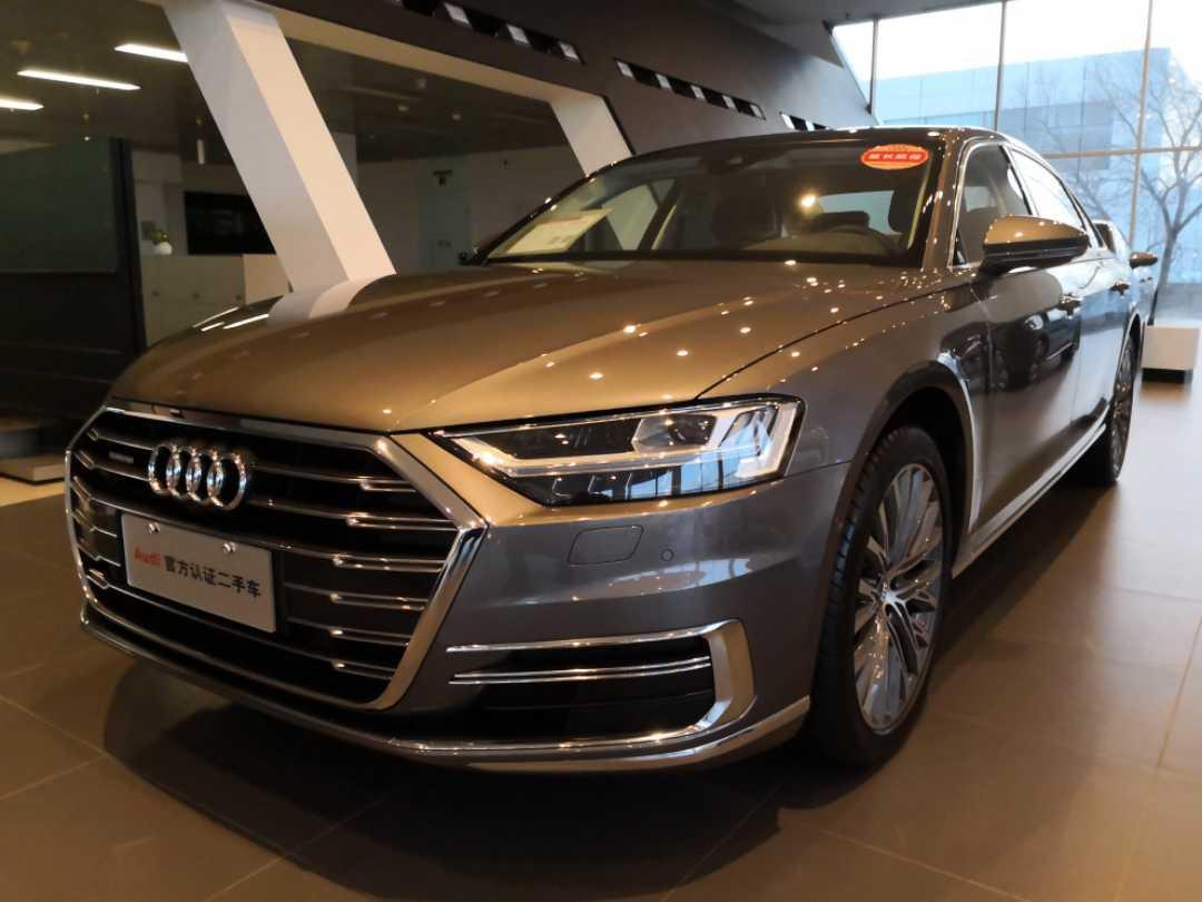 大连2018年04月奥迪奥迪a8a8l55tfsiquattro豪华型灰色手动挡