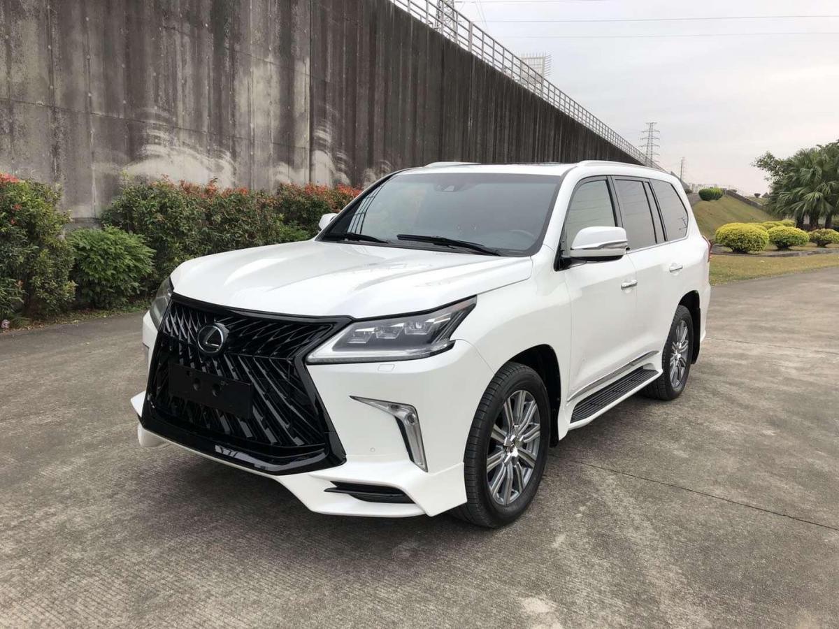 太原2018年09月雷克萨斯lx2019款lx57057l巅峰特别版白色自动档