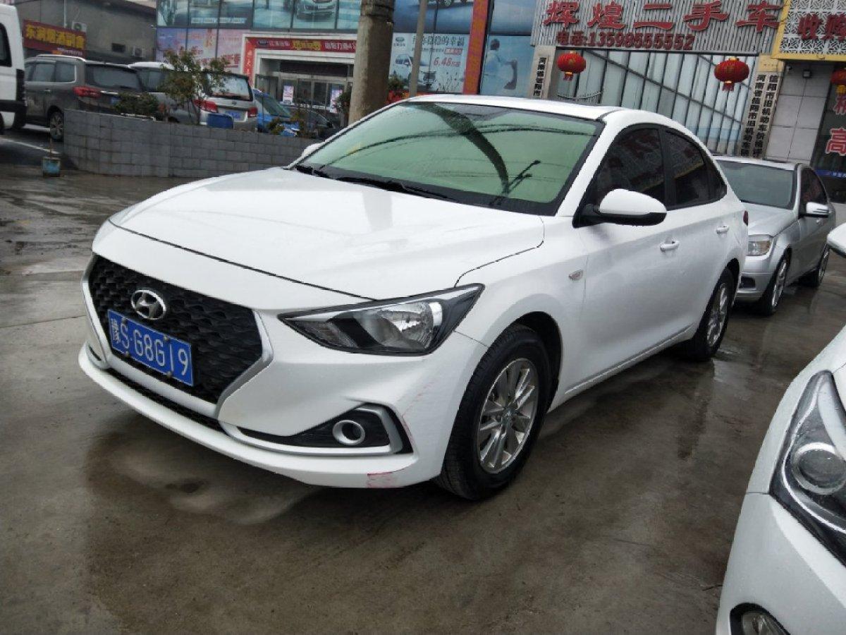 信阳2017年6月现代悦动2017款悦动16l悦值版白色手自一体