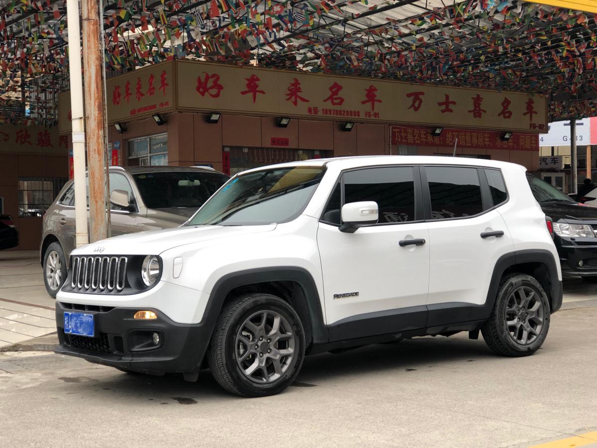 南宁2017年12月jeep自由侠2017款180tdct动能版白色自动档