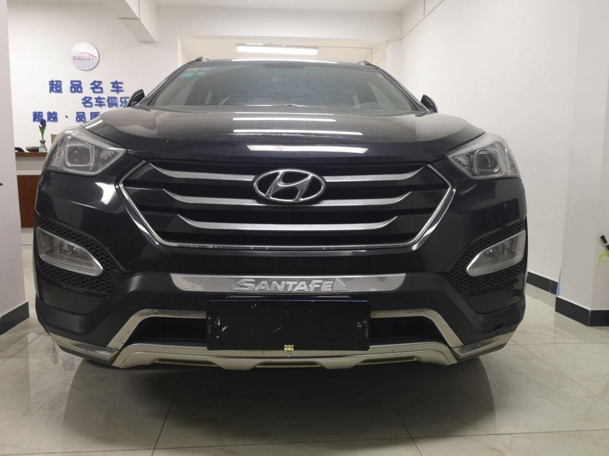 长沙2015年1月现代胜达2015款新胜达24l两驱智能型黑色手自一体