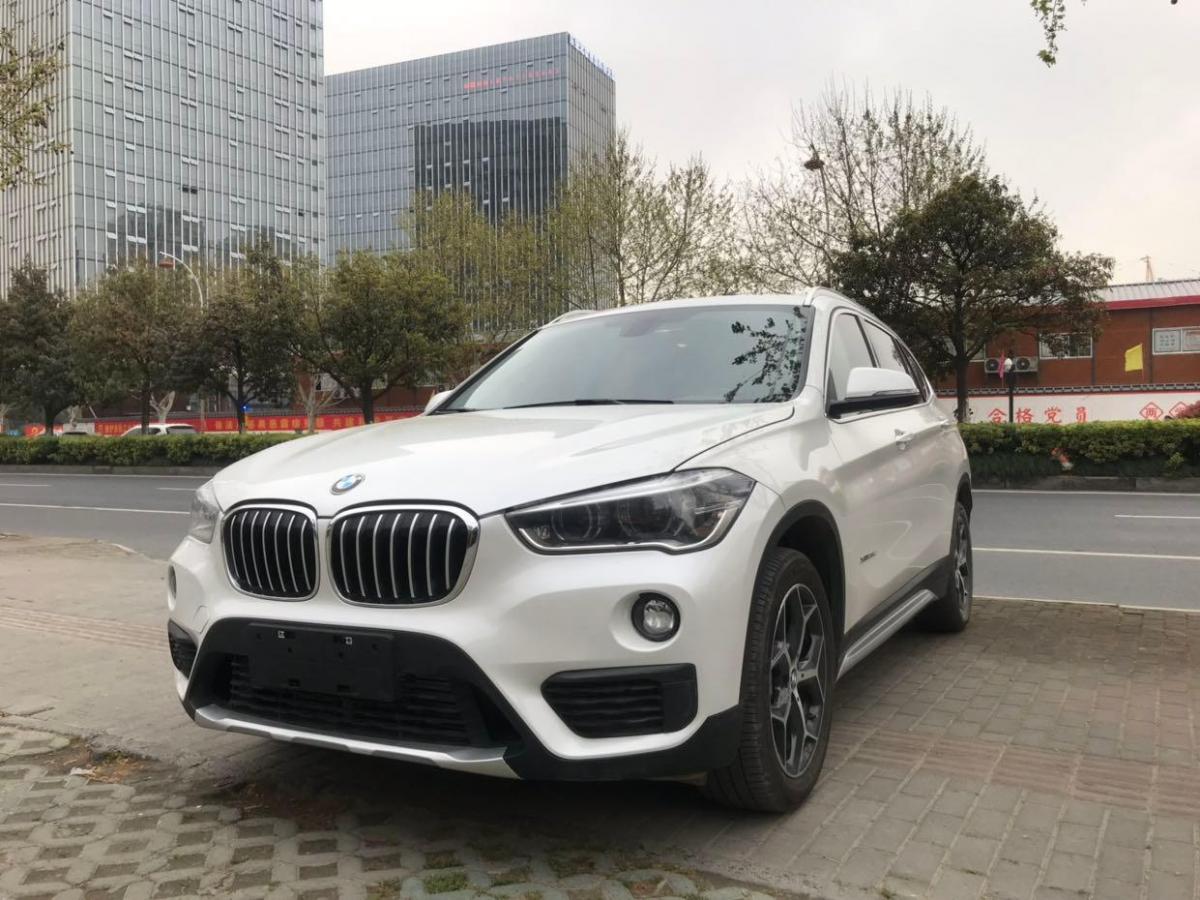 杭州2018年6月宝马宝马x12018款xdrive20li20t尊享型白色手自一体