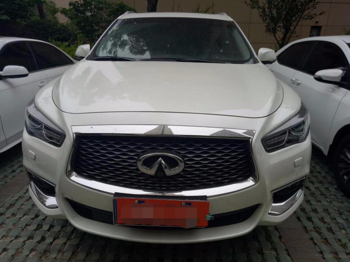 苏州2018年4月英菲尼迪qx602018款25thybrid两驱冠军家庭版白色自动档
