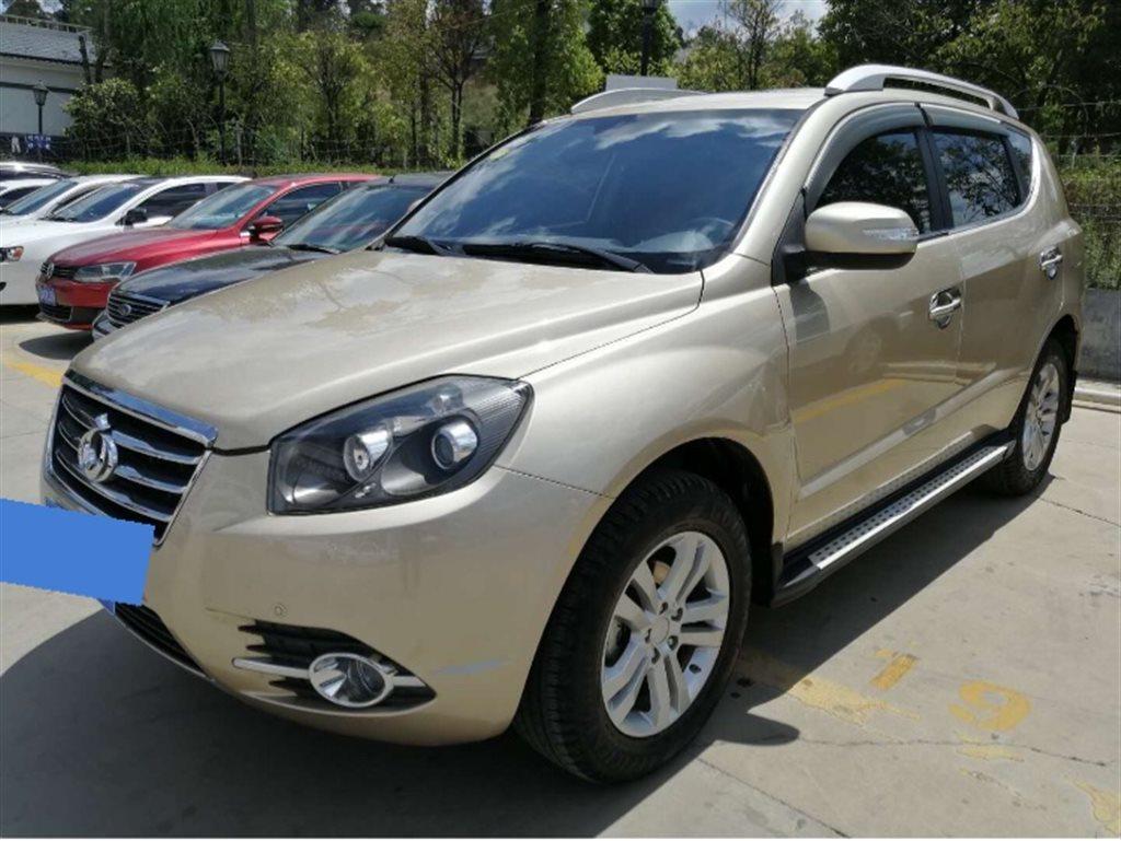 昆明2014年9月吉利吉利gx72014款20l自动尊贵型香槟色自动档