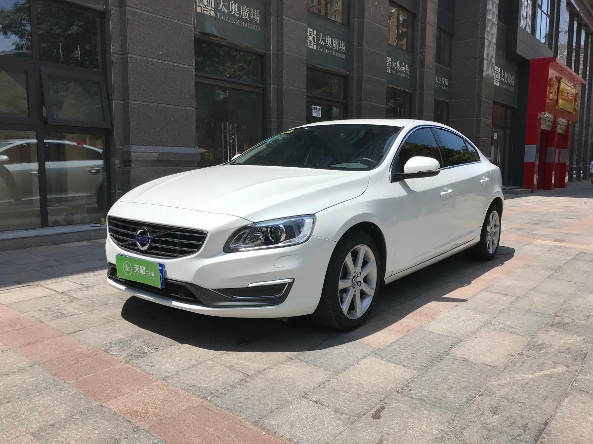 西安2016年9月沃尔沃s60l2017款t5智驭版白色手自一体