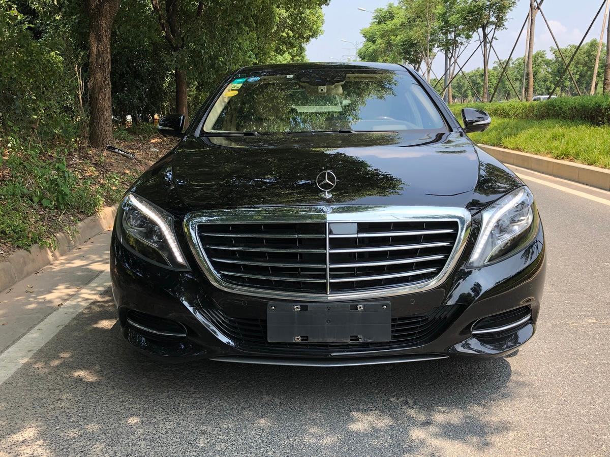 金华2016年7月奔驰奔驰s级2016款s320l豪华型黑色手自一体