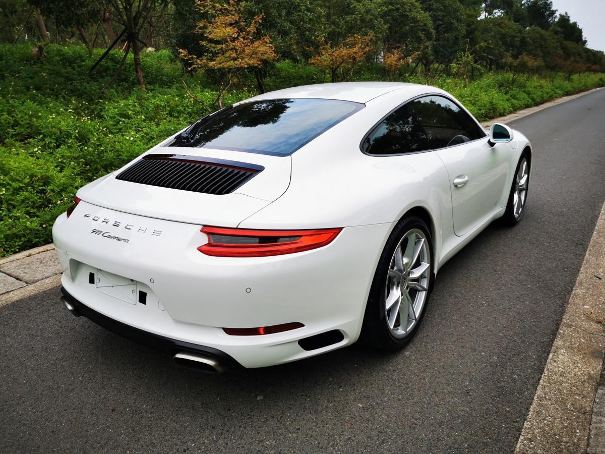 2018年1月保時捷 911 2016款 carrera 3.0t