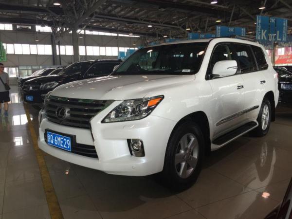 【北京】2014年2月 雷克萨斯 lx lx570 5.7 白色 自动档