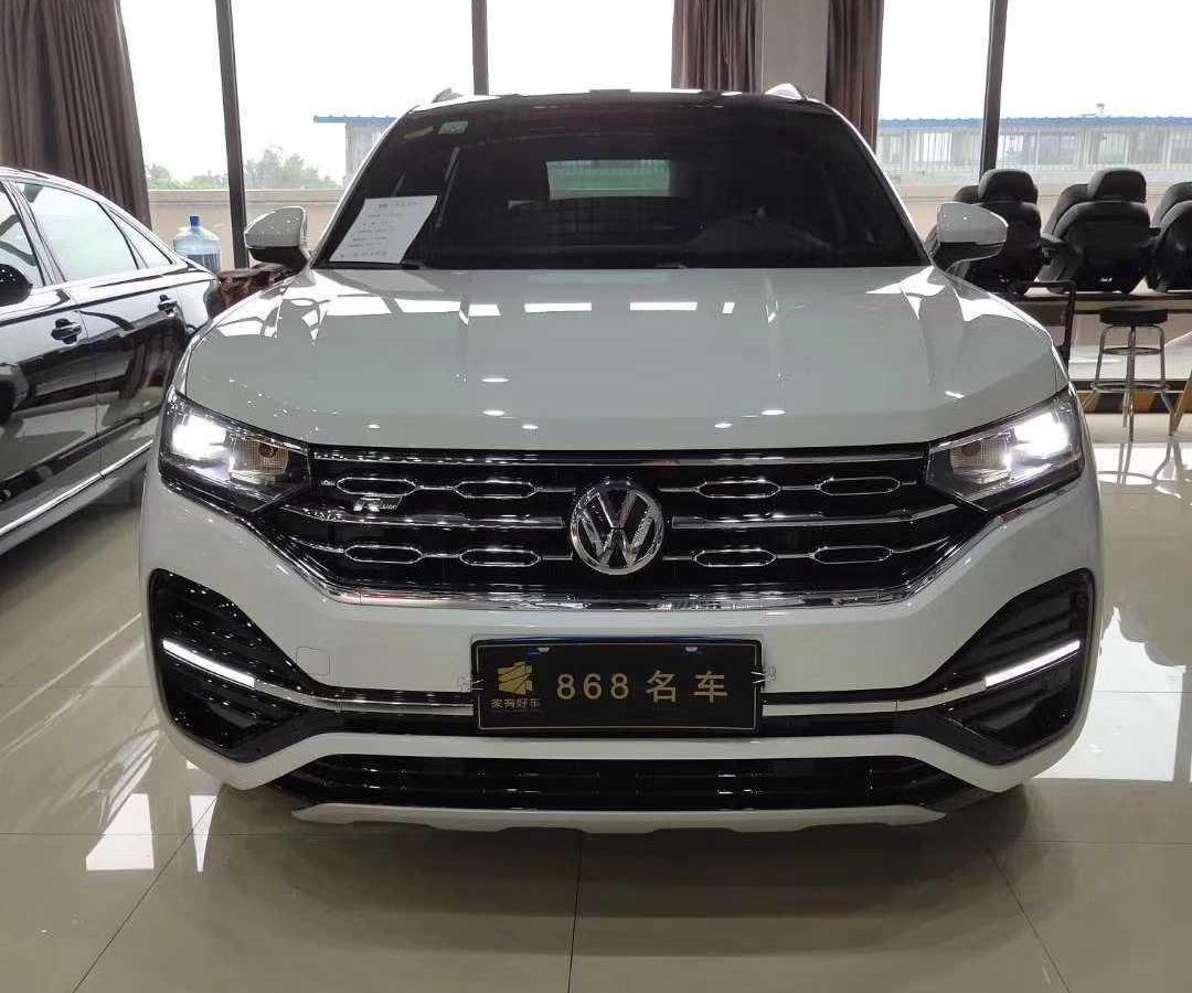 唐山2018年11月大众探岳2019款380tsi四驱rline白色自动档