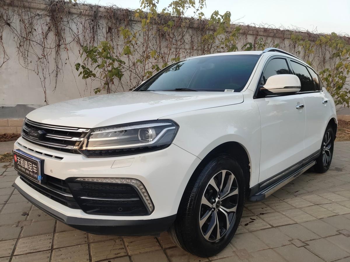 淮南2017年10月众泰t600coupe2017款15t自动尊贵型白色手自一体