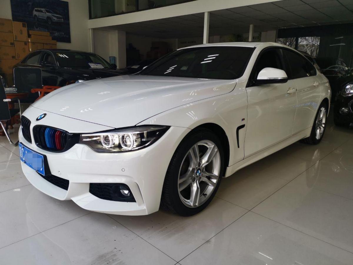 宝马 宝马4系  2017款 425i gran coupe 尊享型m运动套装 白色 手自