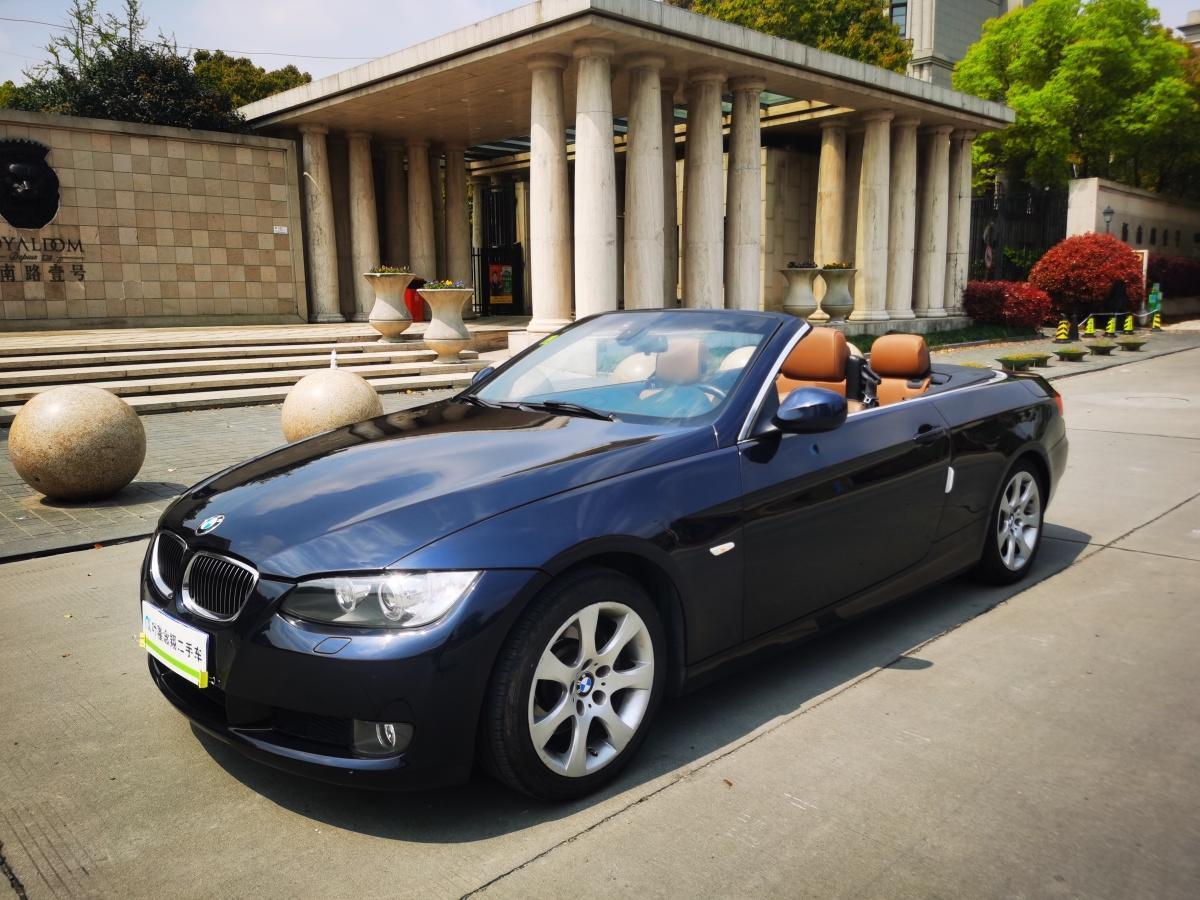 上海2011年12月宝马宝马3系2011款330i敞篷轿跑版蓝色手自一体