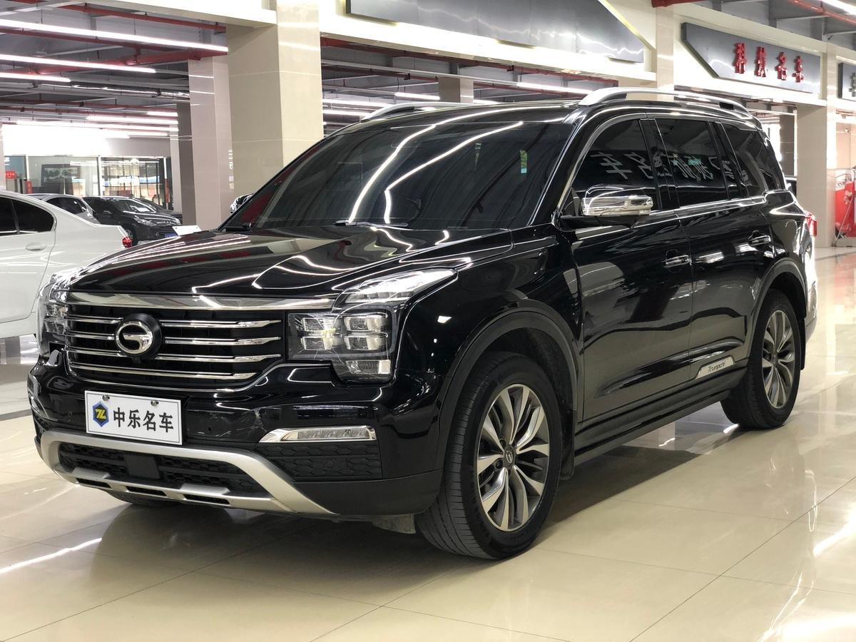 济南2017年8月广汽传祺gs82017款320t两驱豪华智联版黑色手自一体