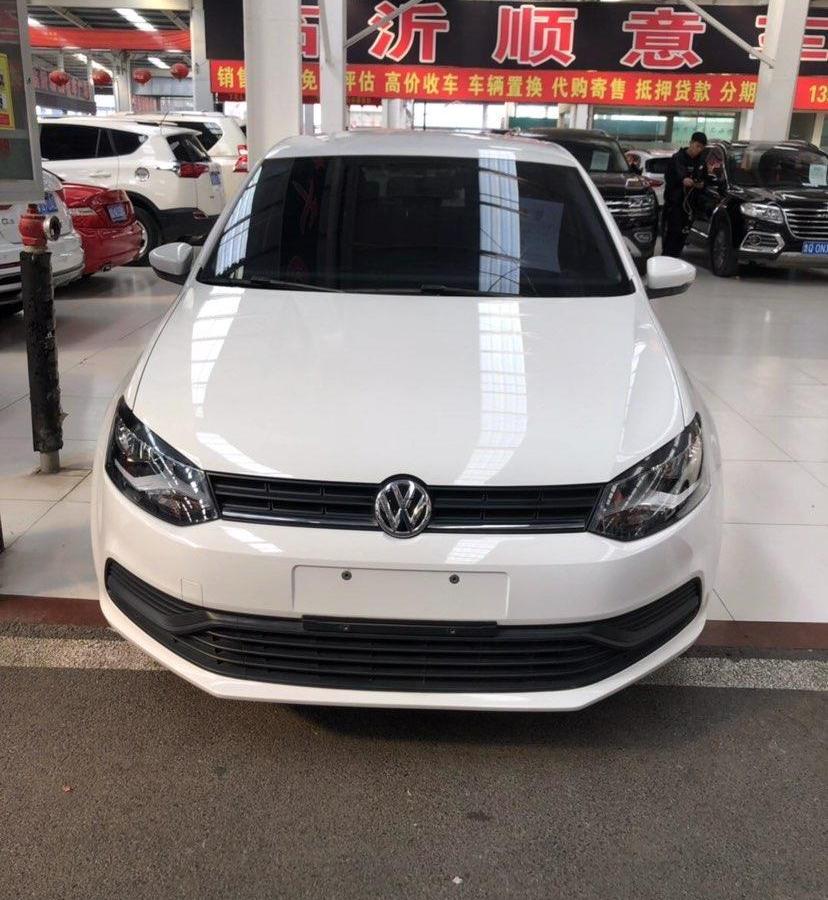 临沂2019年6月大众polo2019款plus15l手动全景乐享版白色手动挡
