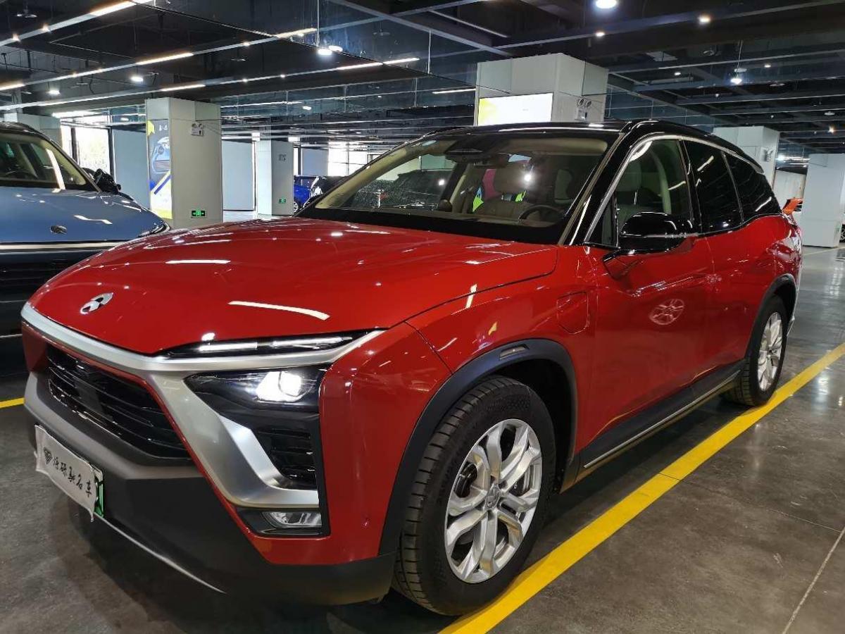 【南京】2019年9月 蔚来 es8 2018款 355km 基准版 七座版 红色 自动