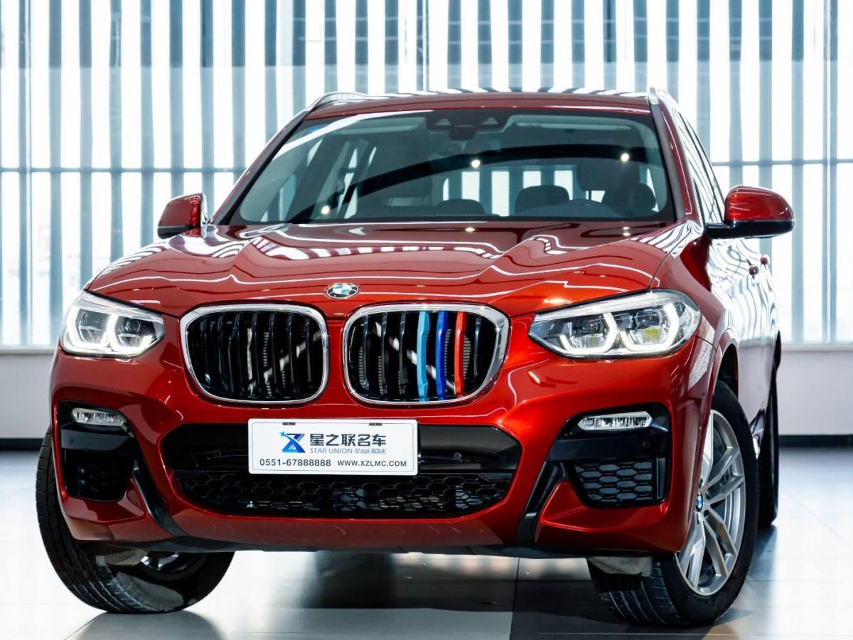 合肥2018年8月宝马宝马x32018款xdrive25im运动套装国v红色自动档