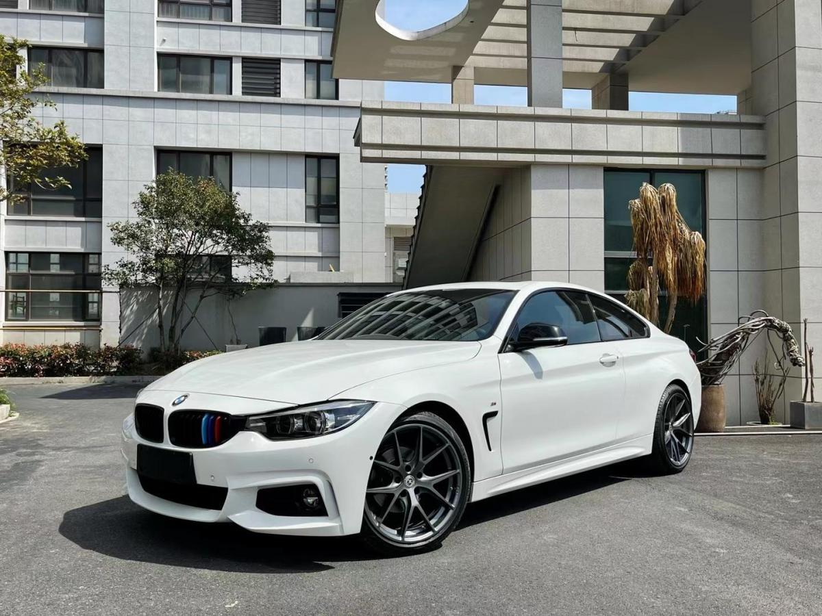 杭州2020年1月宝马宝马4系2019款425im运动曜夜版白色手自一体