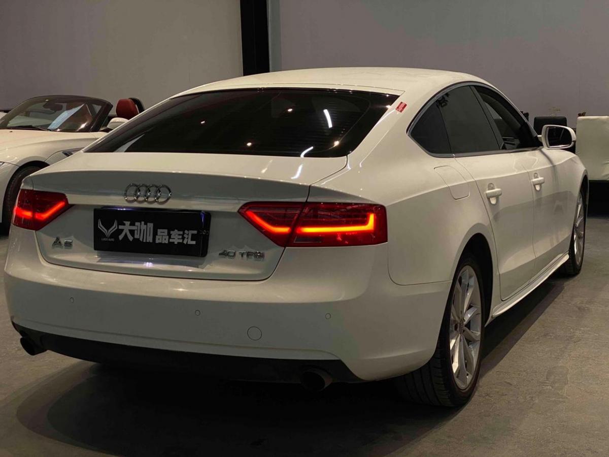 【洛阳】2013年7月 奥迪 奥迪a5 2013款 sportback 40 tfsi 自动档