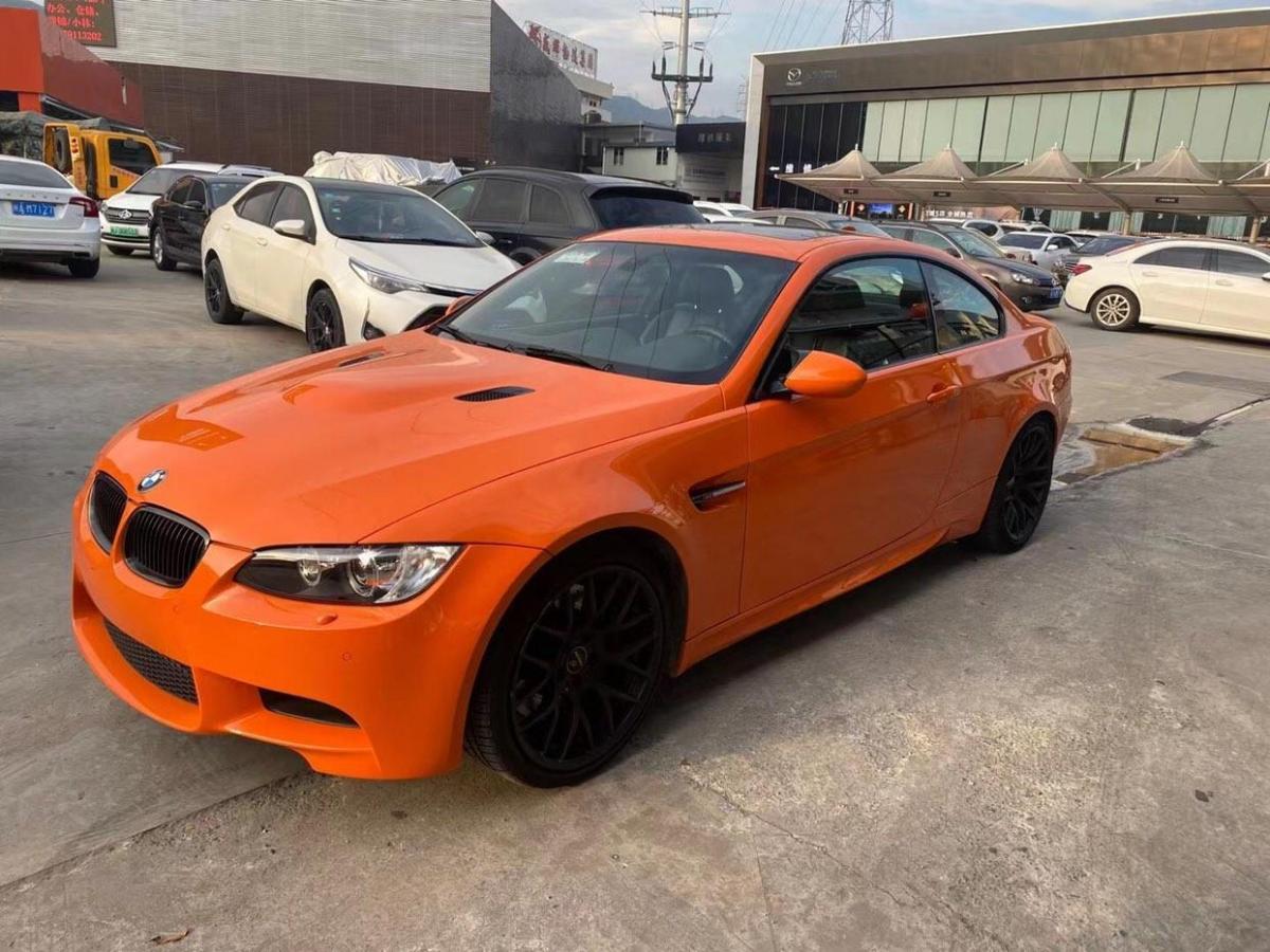福州2010年10月宝马宝马m32010款m325周年限量珍藏版橙色自动档