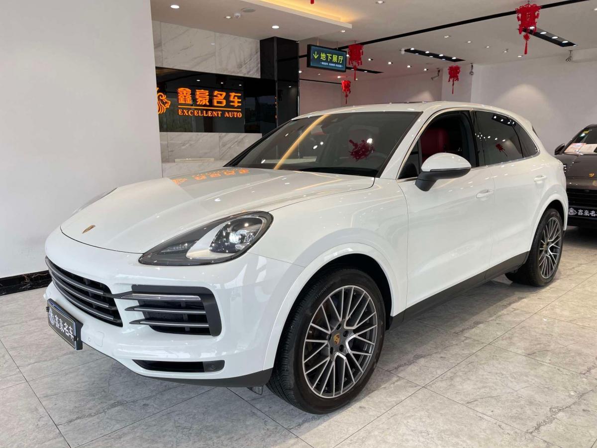 长春2020年5月保时捷卡宴2020款cayenne30t白色手自一体