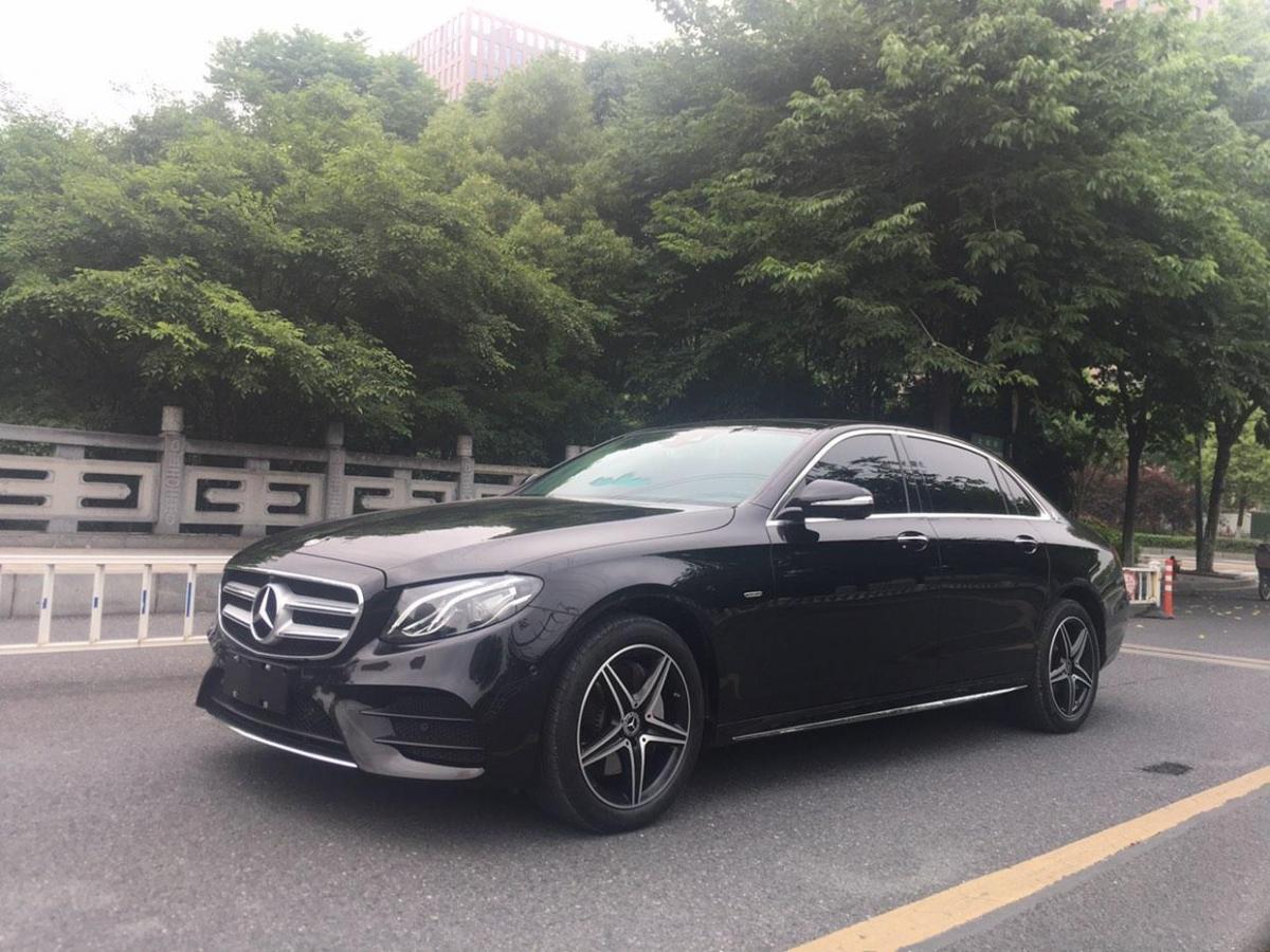 杭州2020年9月奔驰奔驰e级2020款改款e300l运动殊享版黑色手自一体